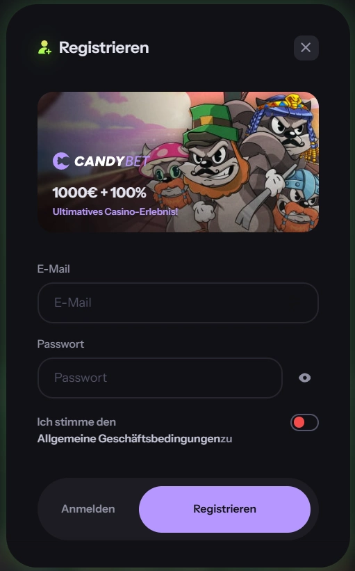 candybet casino registrieren